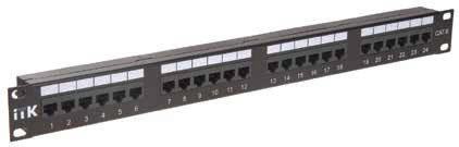 фото Патч-панель 19, 48xRJ45, UTP, Кат. 6 ITK PP48-2UC6U-D05 в Красноярске