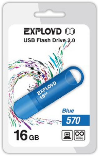 фото Накопитель USB 2.0 16GB Exployd 570 в Омске