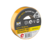 фото Изолента IEK EX-IZ10-C15-19-20-K05