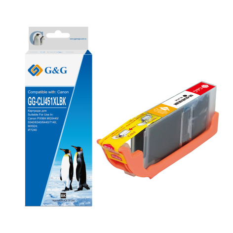 фото Картридж  G&G GG-CLI451XLBK в Смоленске