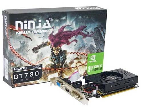 Изображение товара Видеокарта PCI-E Sinotex GeForce GT 730 для игр и мультимедиа
