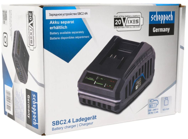фото Зарядное устройство  Scheppach SBC2.4A в Краснодаре