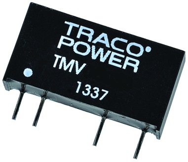 

Преобразователь DC-DC модульный TRACO POWER TMV 0505D Монтаж: на плату, SIP7; P вых: 1 Вт; #: 2; U вх: 4.5...5.5 В; Выход: 5 В, -5 В; Защита: КЗ, TMV 0505D
