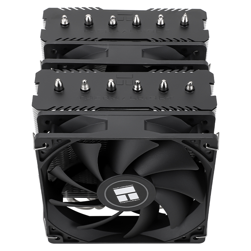

Кулер Thermalright Peerless Assassin 120 SE Black PA120-SE-BL LGA115x/1200/1700/1851/AM4/AM5 (2*120mm, 1550rpm, 66.17CFM, 26dBA, 4-pin PWM), Peerless Assassin 120 SE Black