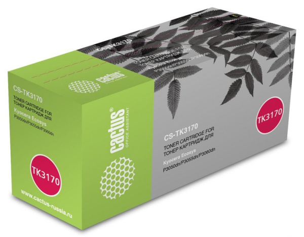 фото Картридж черный Cactus CS-TK3170 в Красноярске