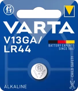 

Батарейка Varta ELECTRONICS G13/LR1154/LR44/357A/A76 04276101401 BL1 Alkaline 1.5V (4276) (1/10/100), ELECTRONICS G13/LR1154/LR44/357A/A76