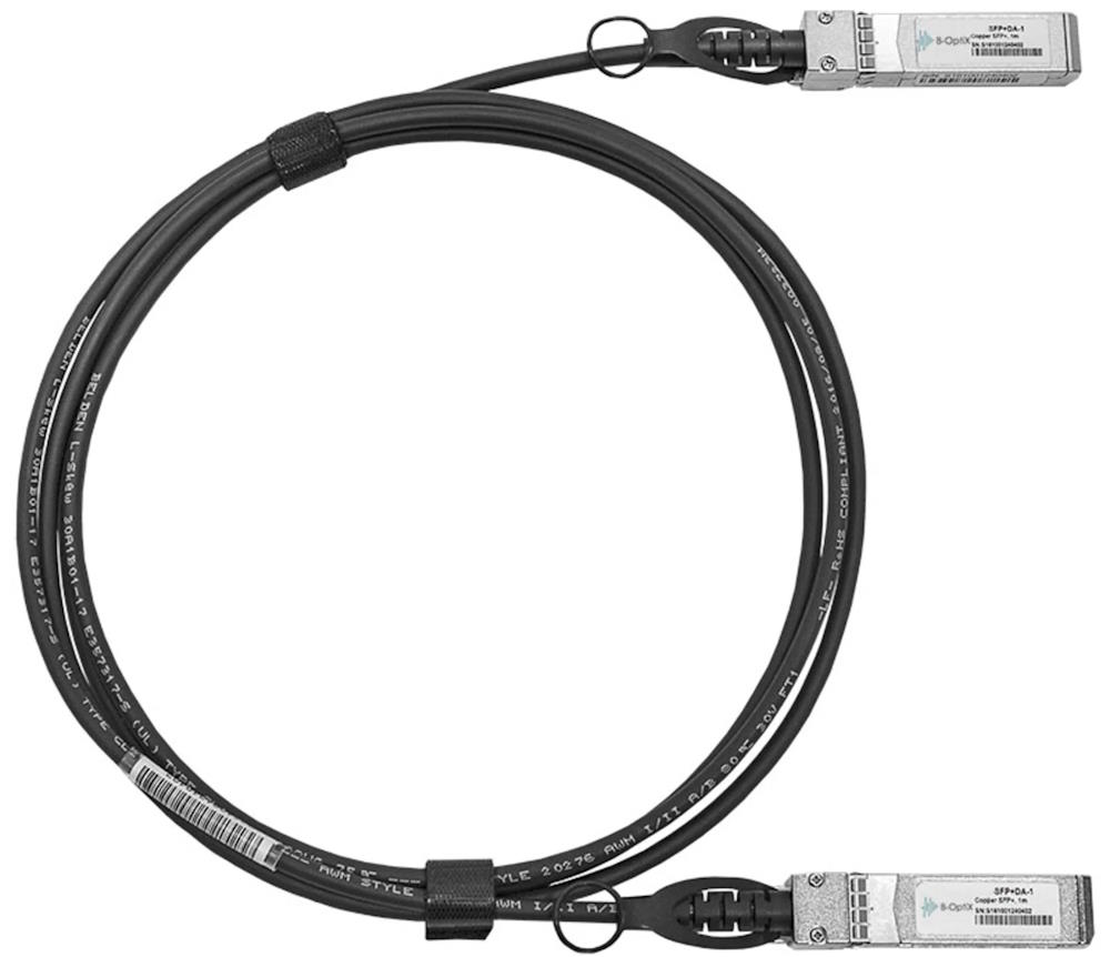 

Модуль SFP+ B-OptiX BO-SFP+DA-2 Direct Attached Cable (DAC), дальность до 2м, BO-SFP+DA-2