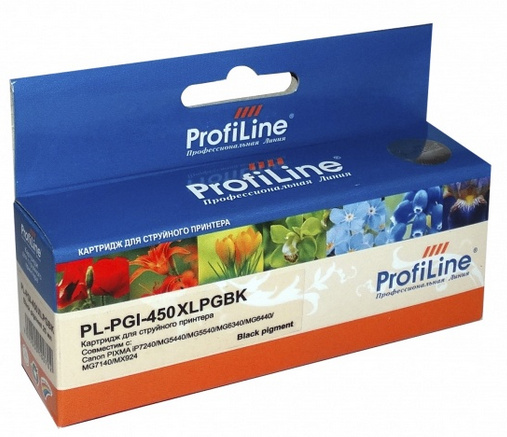 фото Картридж струйный ProfiLine PL-PGI-450PGBK-Bk в Перми