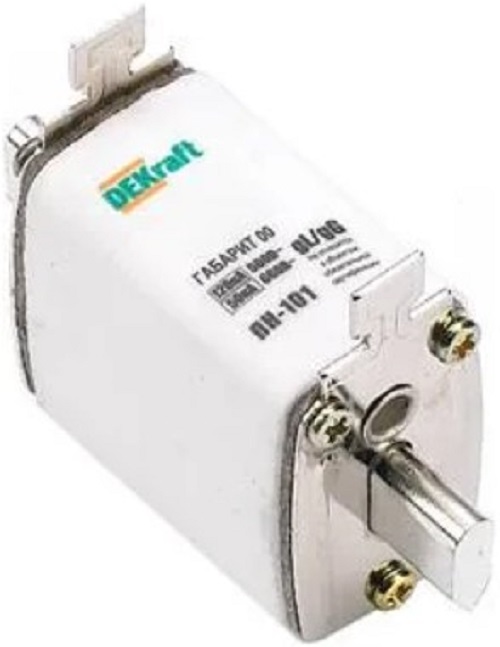 

Предохранитель DEKraft 21309DEK ножевой 35, габарит 1, 125А ПН-101, 21309DEK