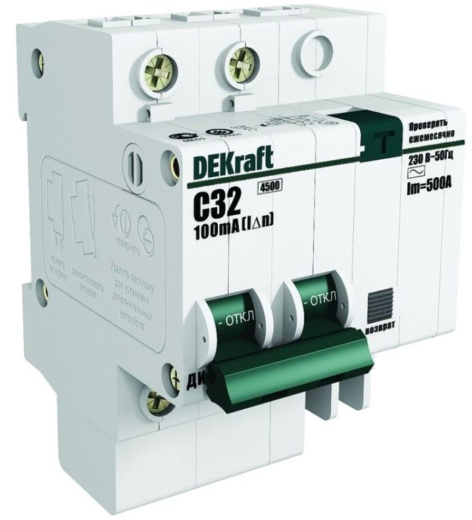 Изображение товара Автоматический выключатель DEKraft 15243DEK Schneider Electric 230 В 50 А