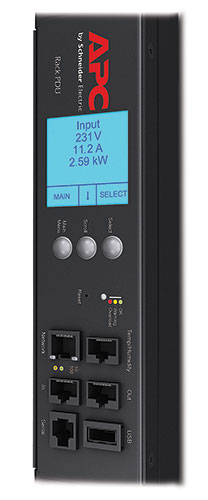 

Распределитель питания APC AP8881 Rack PDU 2G, Metered, ZeroU, 11kW, 230V, (36) C13 & (6) C19, AP8881