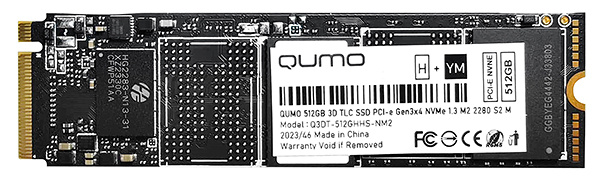 фото Накопитель SSD M.2 2280 Qumo Q3DT-512GHHS-NM2 в Казани 512 ГБ