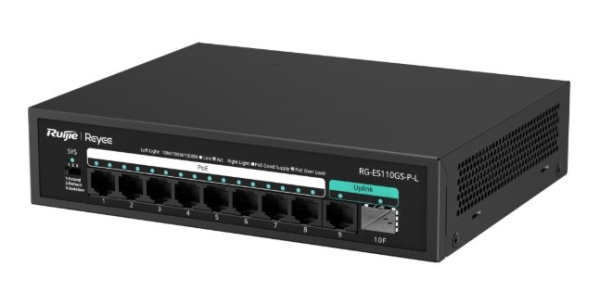 фото Коммутатор неуправляемый RUIJIE NETWORKS RG-ES110GS-P-L в Санкт-Петербургe