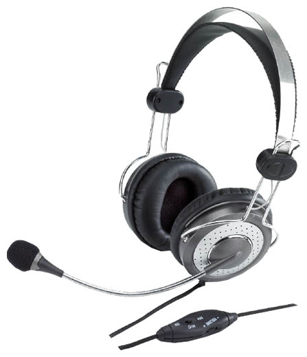 

Гарнитура проводная Genius HS-04SU 31710045100 20 - 20000 Гц, jack 3.5 mm, с устранением шумовых помех для MSN, HS-04SU