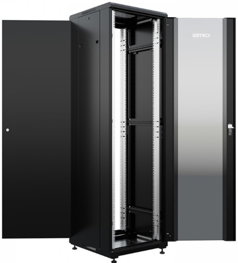 фото Шкаф напольный 19", 32U ONTEK TC32U66GSRSWAS-9005
