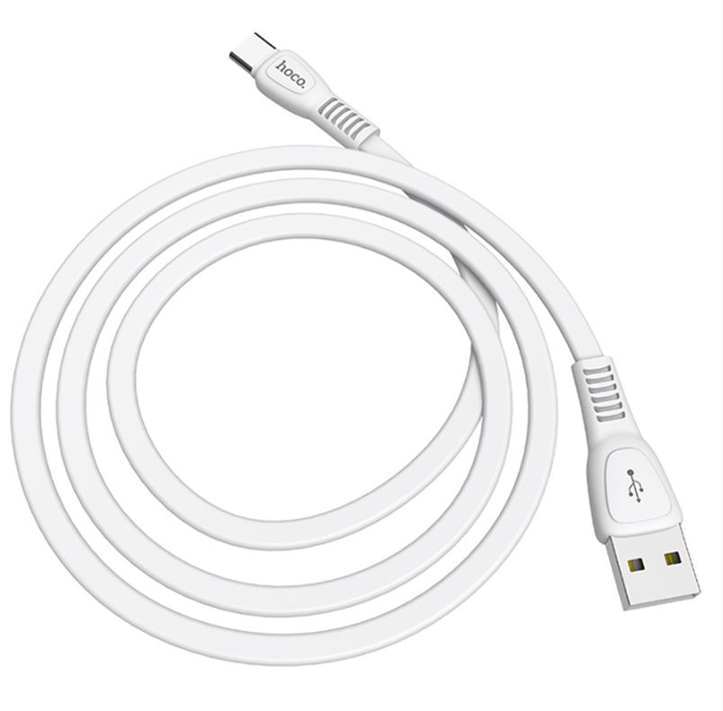 

Кабель интерфейсный Hoco X40 Noah УТ000023218 USB/Type-C, белый, X40 Noah