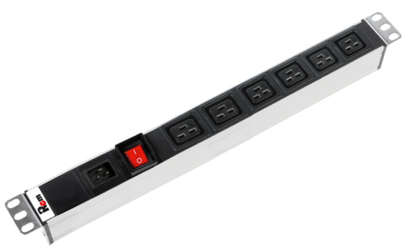 фото Блок розеток 19", 6 розеток ЦМО R-16-6C19-V-440-Z в Омске