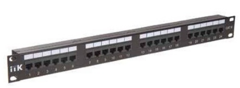 

Патч-панель 19, 24xRJ45, UTP, Кат. 6 ITK PP24-1UC6U-D05 1U,(IDC Dual), PP24-1UC6U-D05