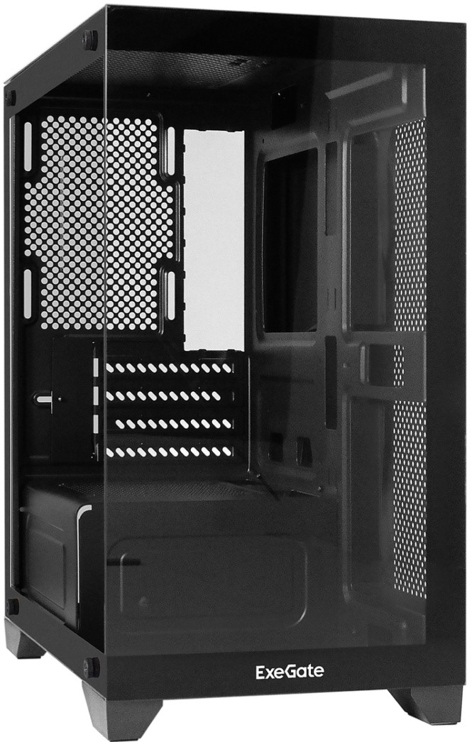 

Корпус mATX Exegate i3 SEA LE-NPX500 EX299568RUS черный, БП 500NPX, боковая и фронтальная панель из закалённого стекла, USB 3.0, i3 SEA LE-NPX500