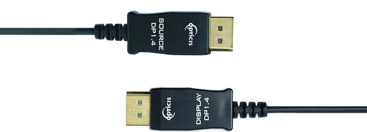 

Кабель Opticis DPOC-14NL-10 DisplayPort 1.4 гибридный (вилка-вилка), оболочка LSZH, 8K/60, 10 м, DPOC-14NL-10