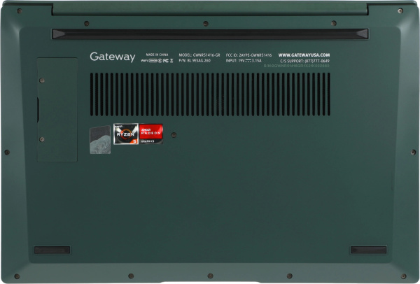 фото Ноутбук  Acer Gateway Ultra Slim 14 в Ростове-на-Дону 14.1 ", Ryzen 5, 8 Гб RAM, 256 Гб SSD, Radeon Vega 8, Зеленый