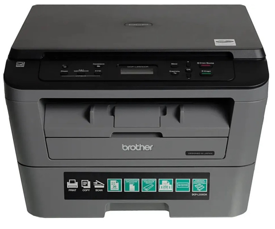 фото МФУ лазерное Brother DCPL2500DR1 Монохромная, A4, USB [DCPL2500DR1] в Омске