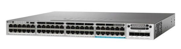 Изображение товара Коммутатор Cisco WS-C3850-48U-S управляемый L3 с настройкой через консольный порт