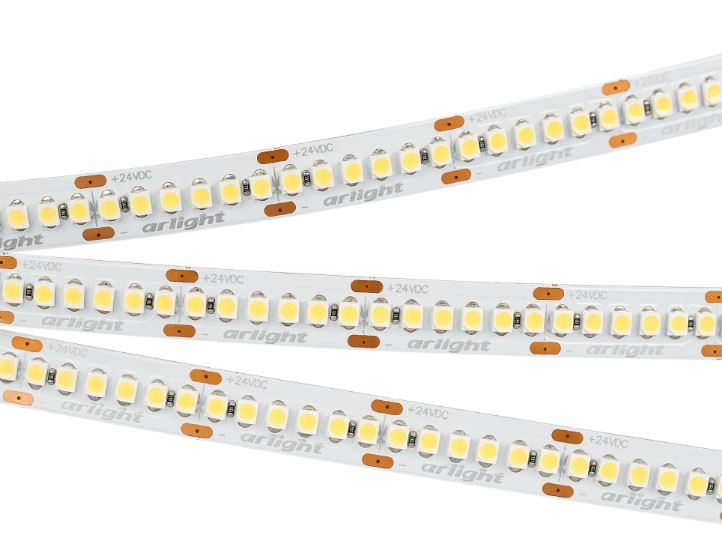 

Лента светодиодная Arlight RT-A240-10mm 24V Warm2700 017428(1) (19.2W/m, IP20, 3528, 5m) 19.2 Вт/м, IP20), RT-A240-10mm 24V Warm2700