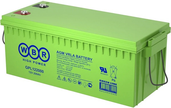 фото Аккумулятор  WBR GPL121200 WBR в Уфе