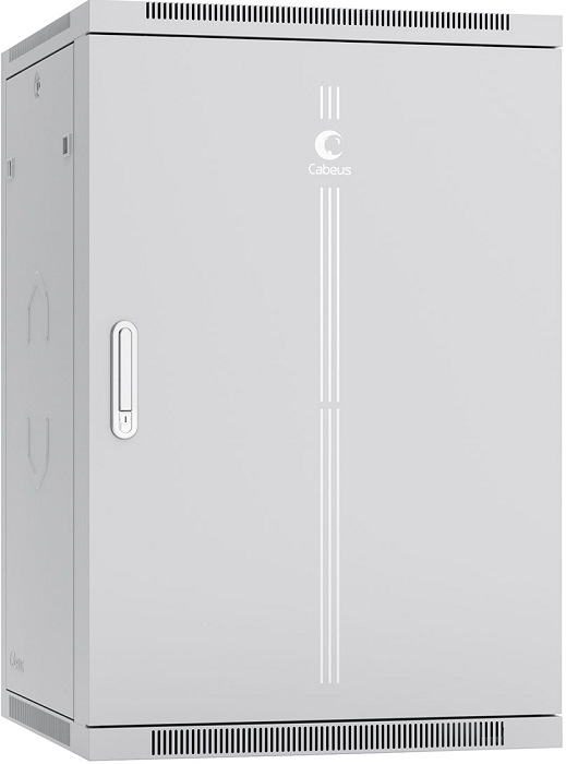 

Шкаф настенный 19", 18U Cabeus SH-05F-18U60/35m-R 600x350x901mm (ШхГхВ) дверь металл, цвет серый (RAL 7035), SH-05F-18U60/35m-R