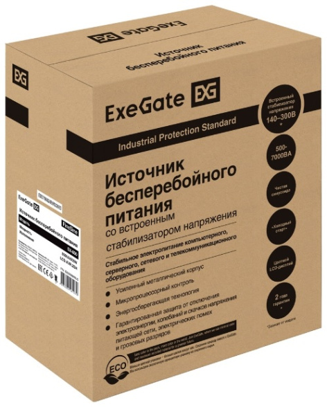 фото Источник бесперебойного питания  Exegate FineSine SX-800.LCD.AVR.2SH в Уфе