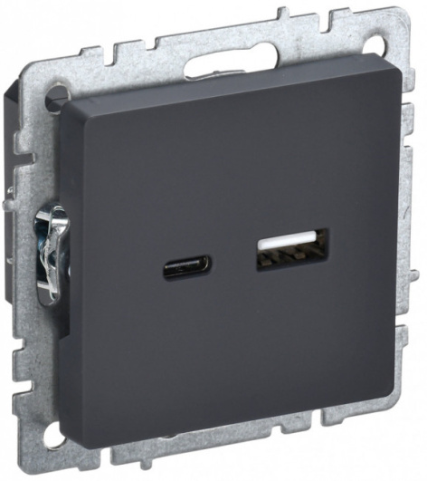 фото Розетка USB  IEK BR-U22-018-K53 в Уфе