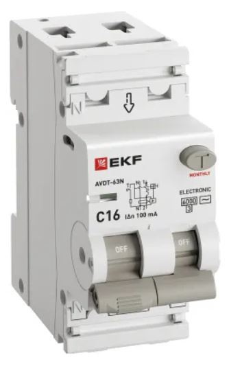фото Автомат дифференциальный EKF D63N26E16C100 в Казани