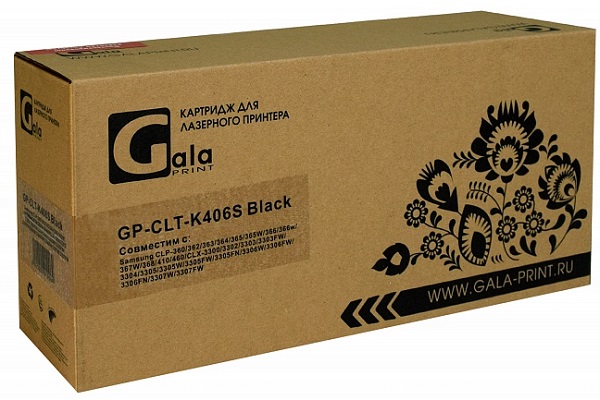 

Картридж GalaPrint CLT-K406S black 1500 копий, CLT-K406S