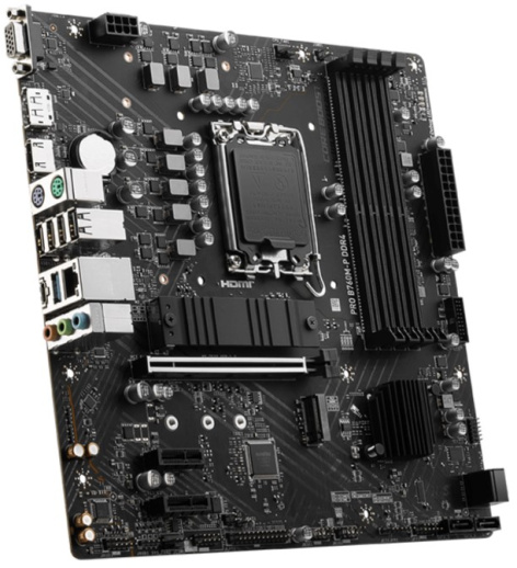 фото Материнская плата MSI PRO B760M-P DDR4 (УЦЕНЕННЫЙ), LGA1700, Intel B760, mATX в Санкт-Петербургe