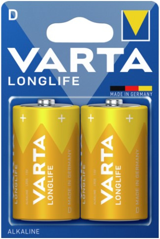 Изображение товара Батарейка Varta LONGLIFE LR20 D