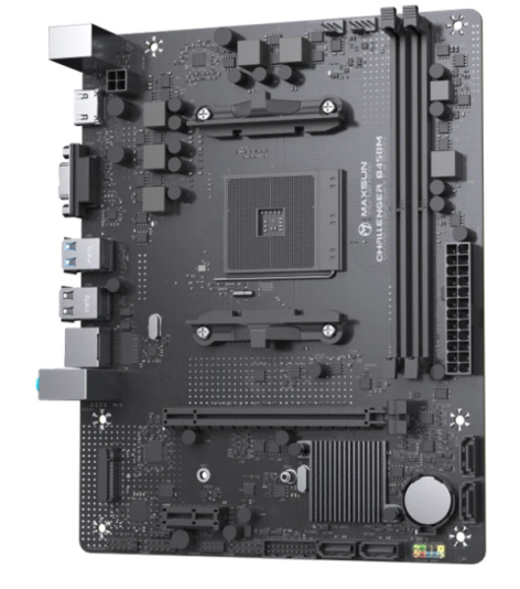 фото Материнская плата mATX MAXSUN Challenger B450M в Челябинске