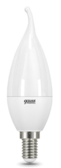 

Лампа светодиодная Gauss 34116 LED Elementary Candle Tailed 6W E14 2700K 1/10/50, 34116
