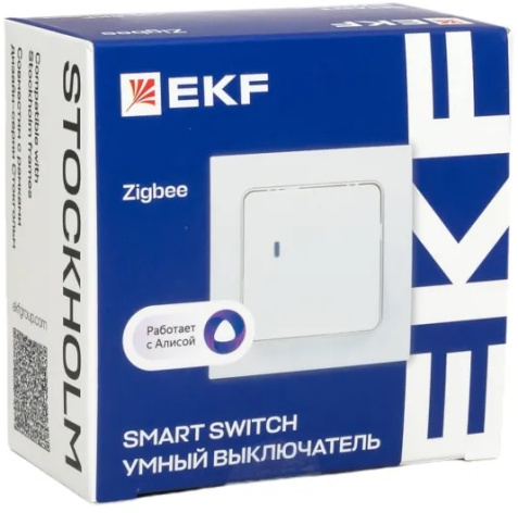 фото Выключатель умный EKF RCV-ST1-WD-ZB в Уфе