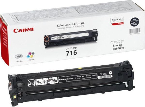

Картридж Canon 716Bk 1980B002 для LBP5050, LBP5050n, MF8030Cn, MF8040Cn, MF8050Cn, MF8080Cw, 716Bk