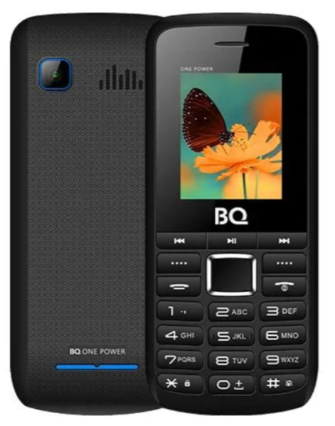 фото Мобильный телефон  BQ 1846 One Power Black+Blue в Уфе