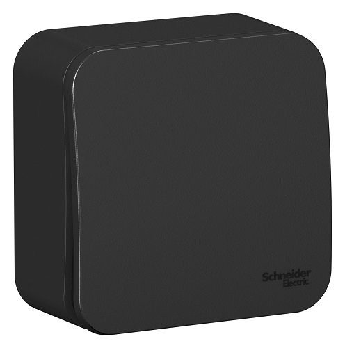 

Переключатель Schneider Electric BLNVA106016 1-клавишный 10А, 250B, изолир. пластина Антрацит наруж, BLNVA106016
