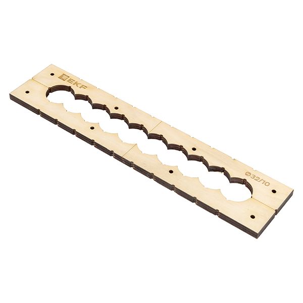 

Шаблон для подрозетников EKF sh-d32-10 с 10 отв. диам. 32 мм Expert, sh-d32-10