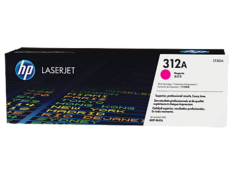 

Картридж HP 312A CF383A для принтеров HP LJ M476dn/M476dw/M476nw, пурпурный 2400 стр, 312A