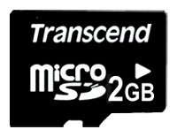 Изображение товара Transcend TS2GUSDC 2 ГБ micro SD карта памяти