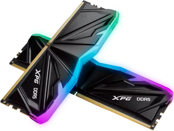фото Оперативная память DDR5 32 ГБ (2×16 ГБ) ADATA ARMAX RGB, 6400 МГц, (AX5U6400C3216G-DTAMRBK) в Казани