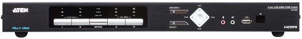 

Коммутатор Aten CM1284-AT-G 4-портовый 4K USB HDMI Multi-View KVMP, CM1284-AT-G