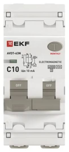 фото Автомат дифференциальный EKF D63N26MA10C10 в Челябинске