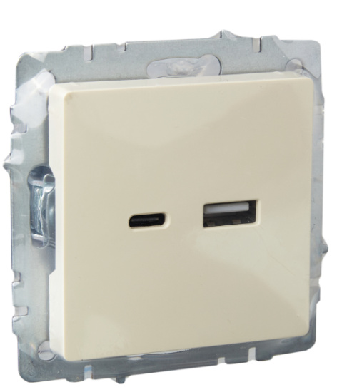 фото Розетка USB  IEK BR-U22-018-K10 в Омске