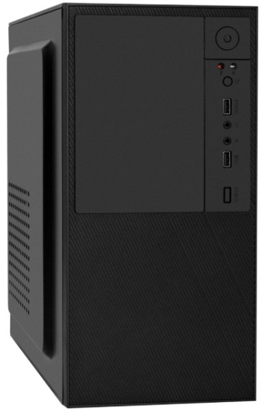 Изображение товара Корпус для ПК Exegate BAA-308-UNS350 Mini Tower с поддержкой mATX черный